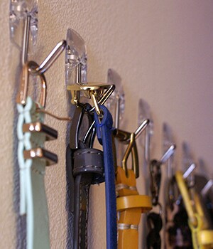 line up a bunch of Command(TM) Utensil Hooks in a row and volia! Now you'll always be fashionably put together
